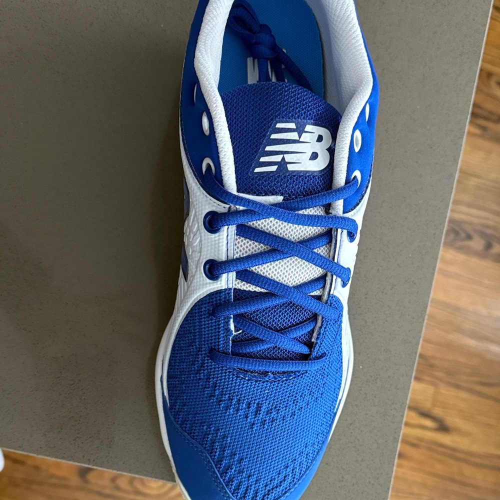 New Balance Royal Blue and White Athletic Shoes